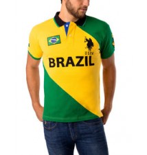 Slim Fit Brazil Polo Shirt